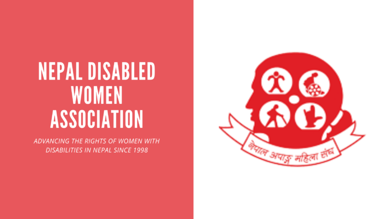 Nepal Disabled Women Association - Banner