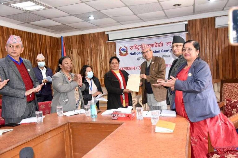 Submitting a memorandum to the National Inclusion Commission.