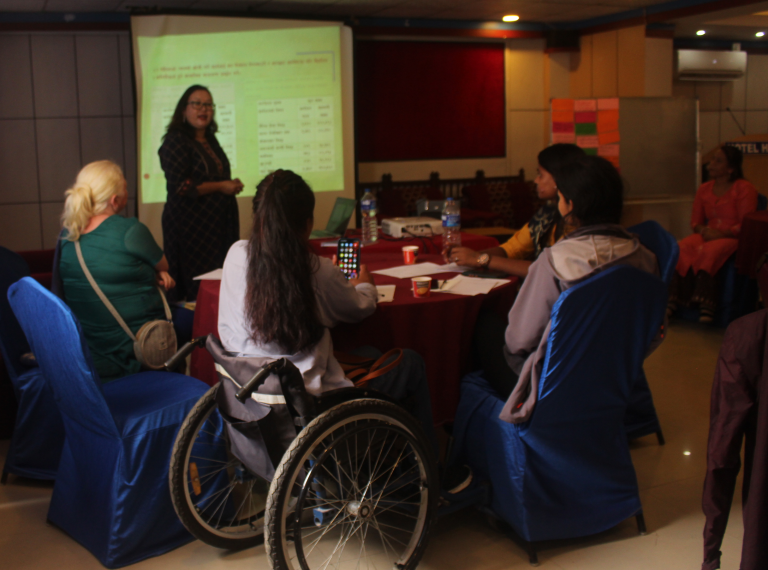 Capacity enhancement training on national and international policies and instrument CRPD, SDG, CEDAW, Disability Rights Act and Regulation to Women with disabilities