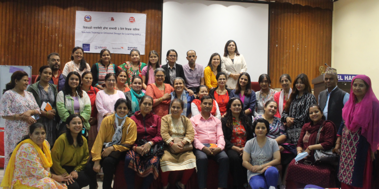 Three-day teacher training on UDL