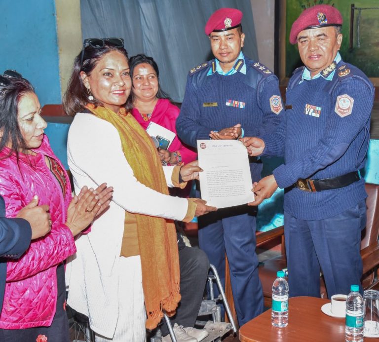 Training manual will be disability friendly: AIGP Thapa