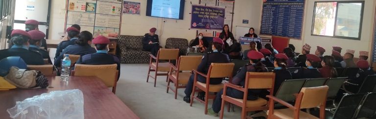 Interaction with Nepal Police regarding accessibility
