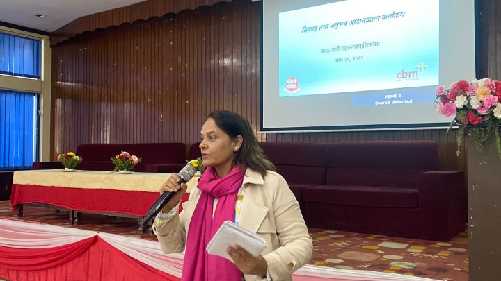 Tika dahal delivering objective of the program