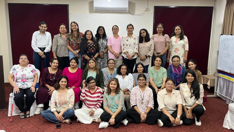 A group photo taken during the safeguarding training conducted by CBM Global Nepal on July 4, 2025.