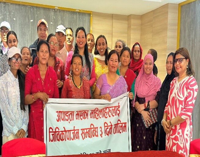 NDWA Strengthens Economic Empowerment of Women with Disabilities Through Livestock Management Training in Gorkha